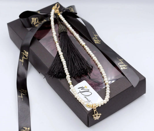 Kaklo papuošalas "Upinis perlas"